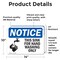 Signmission Safety Culture Sign, 14 in Width, Vinyl Decal, Rectangle OS-2PACK-NS-D-1014-L-16705 - alternate 2